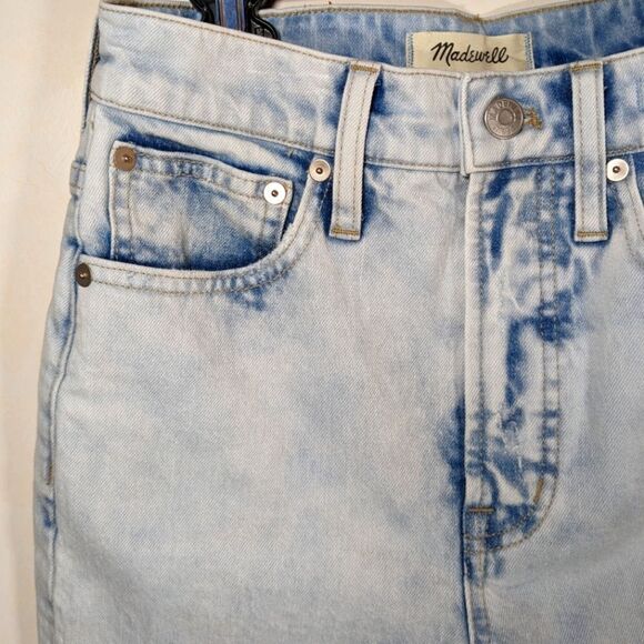 Madewell The Perfect Vintage Jean Light Delora Wash High Rise Size 25 - Picture 4 of 9